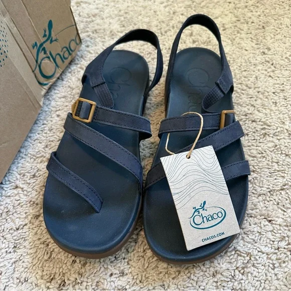 Navy Blue  Chaco Strappy Sandals s-l400.jpg main image 2